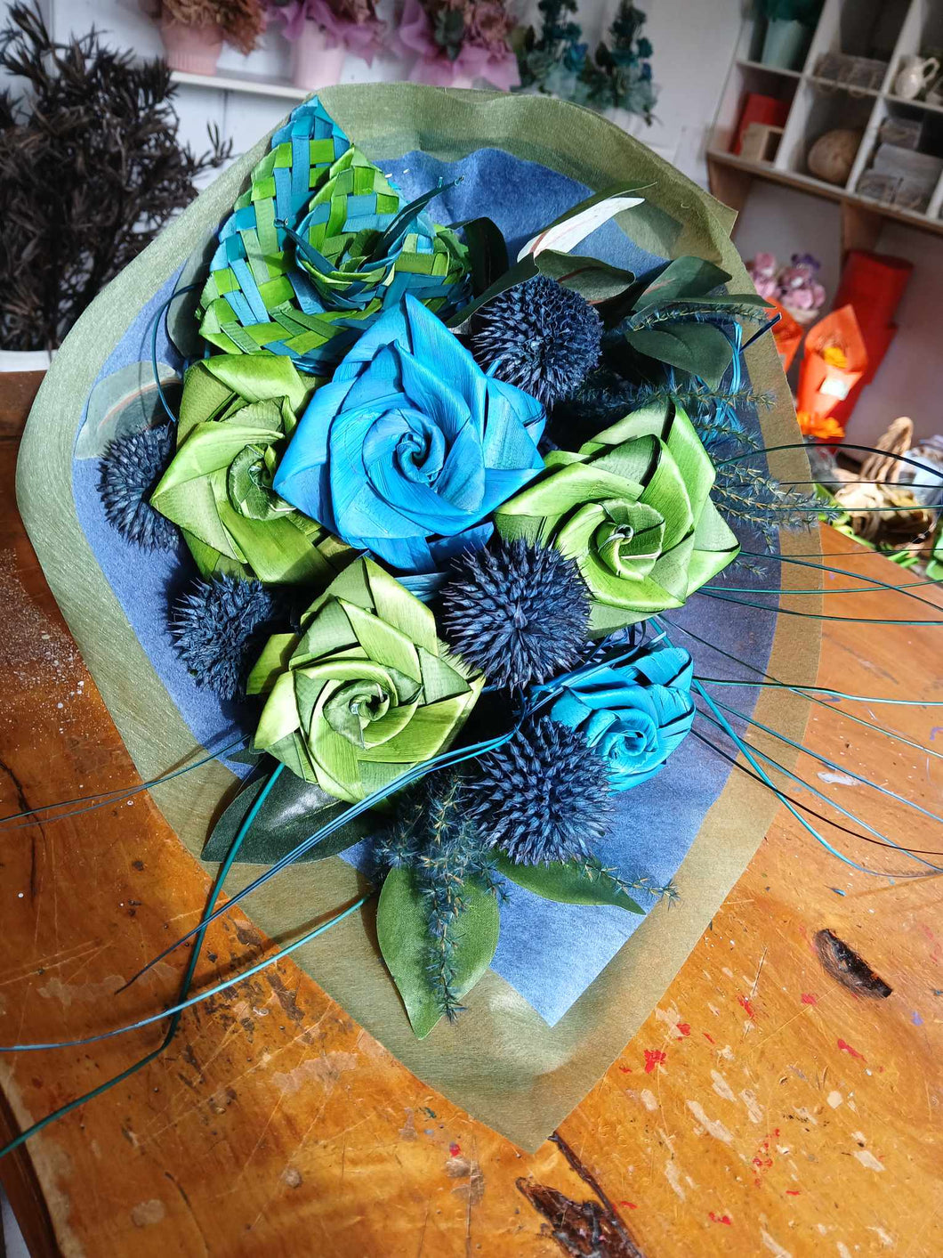 Bush & Blue Sky Bouquet