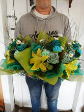 Load image into Gallery viewer, Blue &amp; Green Dream Bouquet
