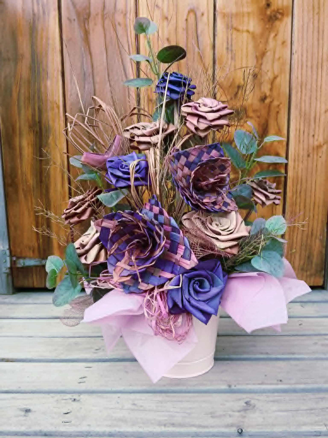 Pink Pot Arrangement - Large