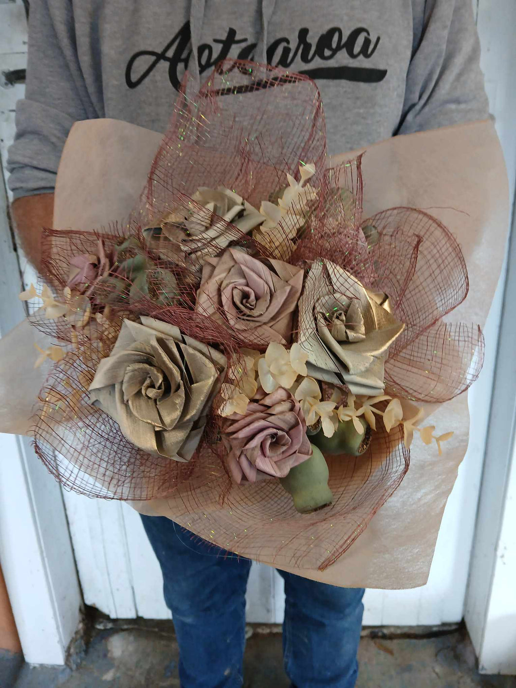 Softly & Tenderly Posy